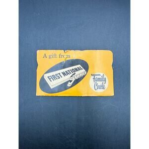 1960s Vintage First National Stores Needle Pack – Complete